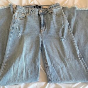 BCBGeneration Light Blue Wide Leg Jeans